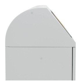 Abfalltrennung Modul-Vario 45, lichtgrau, verz. Innenbehälter, 45 Liter, Trethebel