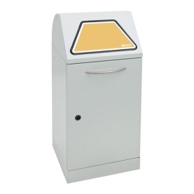 Abfalltrennung Modul-Vario 60, lichtgrau, ProSlide-System, 60 Liter