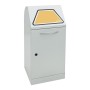 Abfalltrennung Modul-Vario 60, lichtgrau, ProSlide-System, 60 Liter