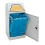 Abfalltrennung Modul-Vario 60, lichtgrau, ProSlide-System, 60 Liter