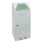 Abfalltrennung Modul-Vario 75, lichtgrau, ProSlide-System, 75 Liter, Trethebel