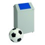 Abfalltrennung PWK, RAL 7035/5010, 45 Liter