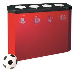 Abfalltrennung Sixco swing 4-fach