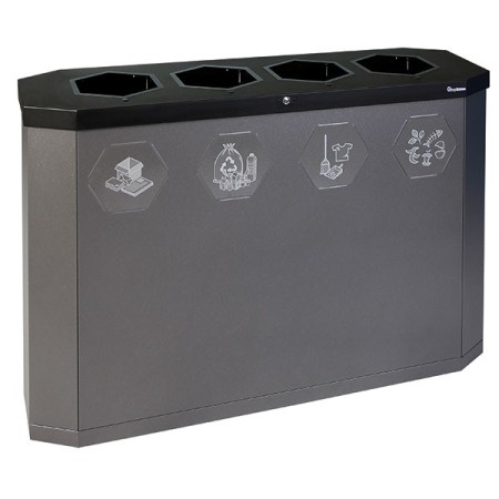 Abfalltrennung Sixco smart  4-fach