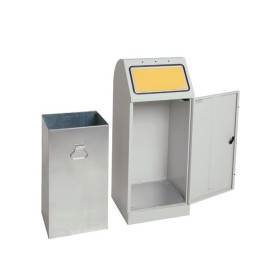 Abfallbehälter Flex M, Stahleinsatz,70 l