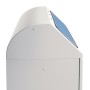 Abfallbehälter Flex M, Stahleinsatz,70 l