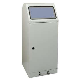 Abfallbehälter Flex M , Stahleinsatz,70 l, Fusshebel