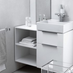 Lavabo Kartell LAUFEN 46 x 46 cm avec 1 trou pour robinet