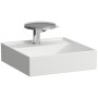 LAUFEN Kartell Handwaschbecken 46 x 46 cm mit 1 Hahnloch