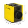 TROTEC Elektroheizer TEH 30 T | mit einer Leistungsaufnahme von 3,3 kW