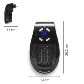 TROTEC Steckdosen-Heizlüfter TFC 2 E Elektroheizer Überhitzungsschutz