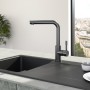 Villeroy & Boch Modern Steel Einhebel-Küchenarmatur