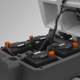 Lavor Akku Aufsitz-Scheuersaugmaschine mit Kehr- und Schrubbsystem COMFORT XS-R1 ESSENTIAL